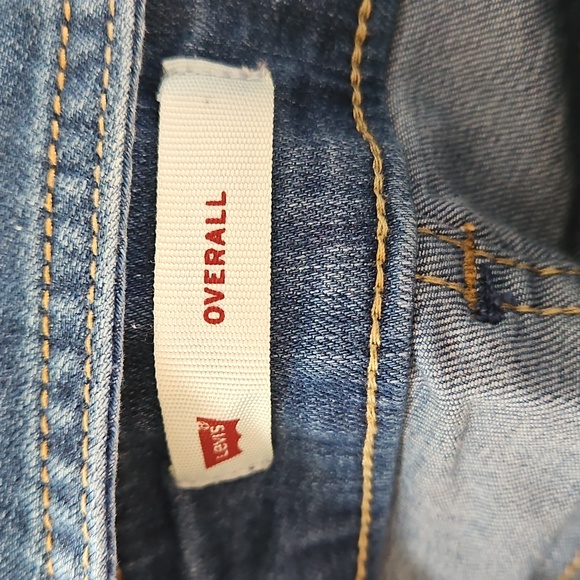 LEVIS DISTRESSED OVERALLS - Picture 9 of 13